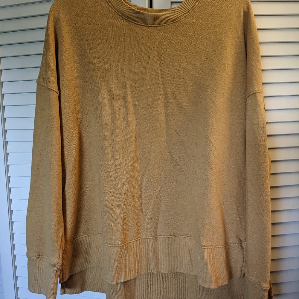 Time and Tru yellow sweatshirt size L